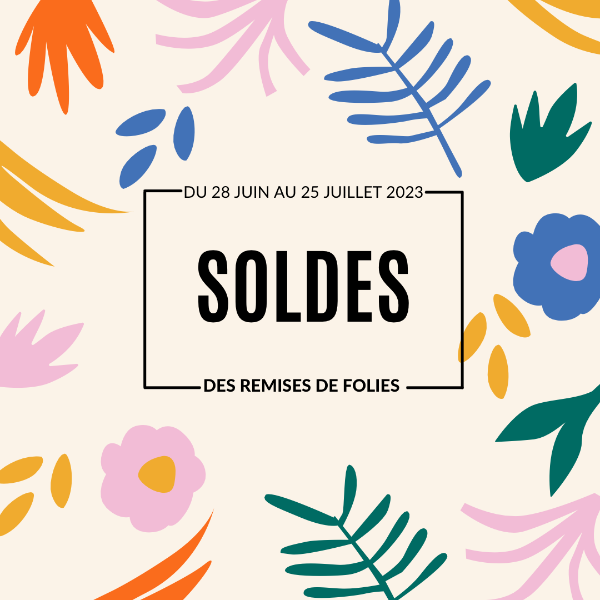 Top départ pour la période des soldes  d'été  dans votre boutique Come Back ?