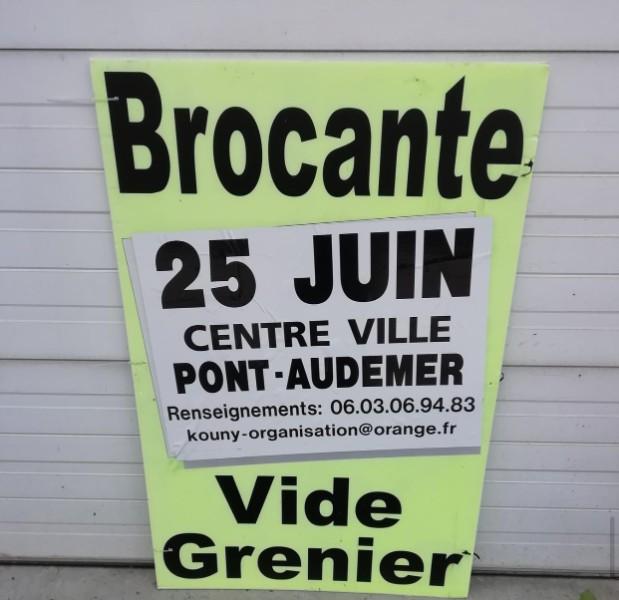 Saviez-vous que Pont Audemer organise une grande brocante ce dimanche 25 Juin?